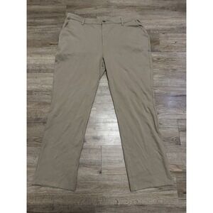 True Classic Pants Mens 42x30* Chino Comfort Stretch Tan Casual